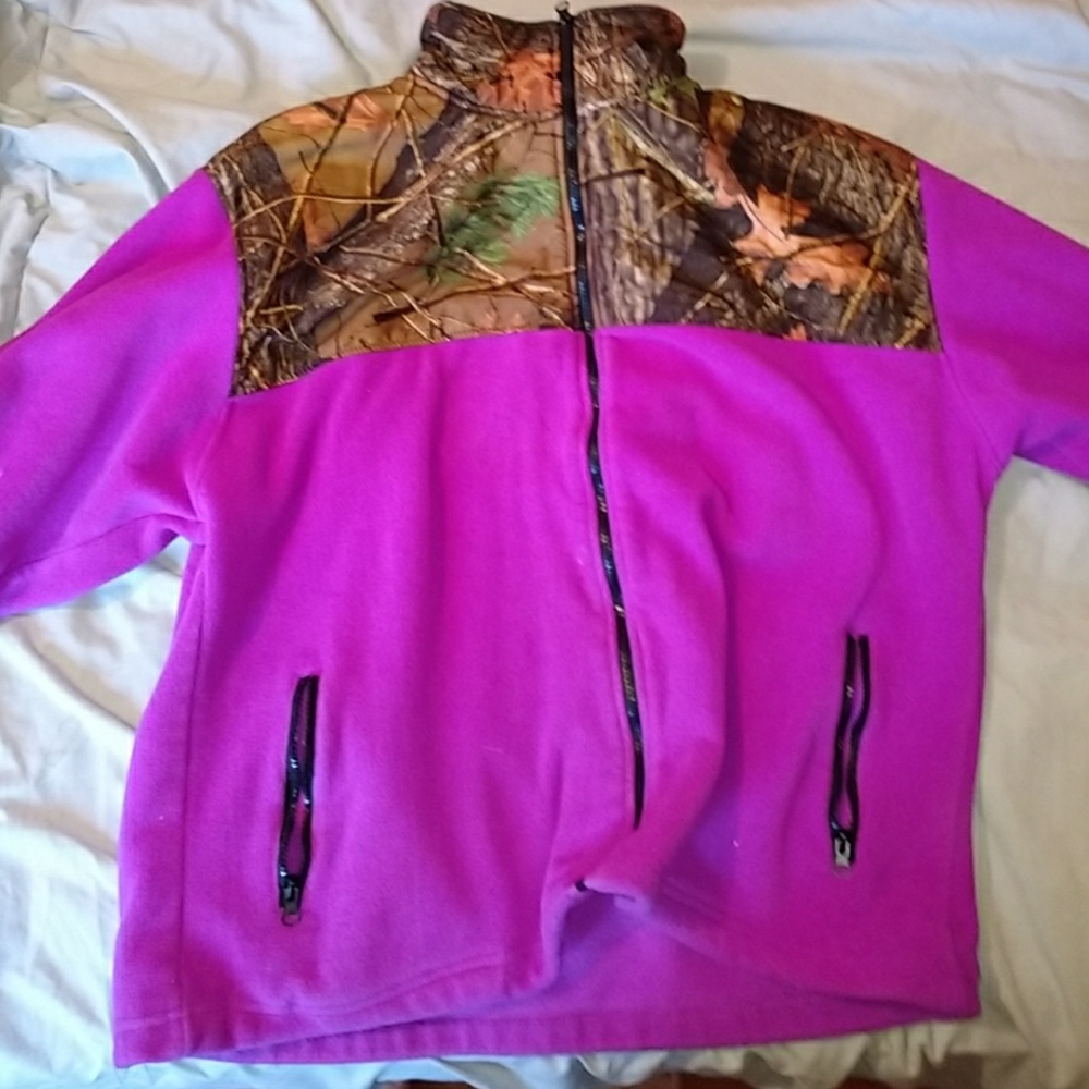 Purple fleece xl sized cameo jacket